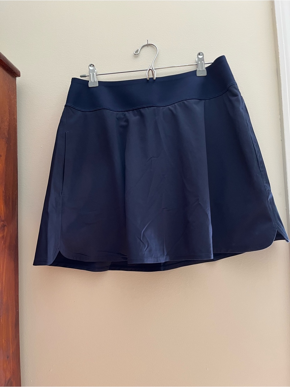 PUMA GOLF Women's Navy Athletic Skort - Classic Active Skirt MED LIKE NEW